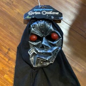 Grim‎ Outlaw Halloween hooded mask